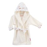Peignoir enfant coton bio noisette
