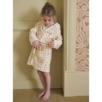 Peignoir enfant personnalisable léopard, avec coton recyclé blanc imprimé Peignoir enfant personnalisable léopard, avec coton recyclé blanc imprimé