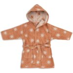 Peignoir en jacquard sun (1 - 2 ans) corail, beige