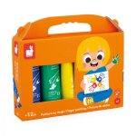 Peinture au doigt x5 - colo multicolore Peinture au doigt x5 - colo multicolore