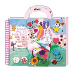 Peinture � l'eau - jardin fantastique multicolor