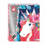 Peintures nacr�es licornes multicolore