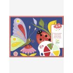 Peinture � la palette bleu