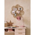 Ple - mle fleur en corde de papier beige