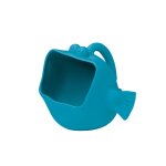 Pelle � main en forme de poisson petrol blue
