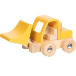 Pelleteuse en bois jaune jaune
