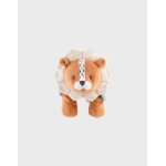 Peluche d'activit�s babou en veloudoux et mousseline marron