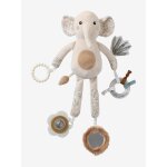 Peluche d'activits  suspendre babylon beige