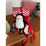 Peluche d'activits  suspendre banquise blanc