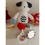 Peluche d'activits  suspendre veil & sensoriel multicolore