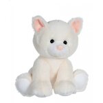Peluche - les amis floppy chat - 30 cm rose