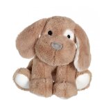 Peluche - peluche les amis floppy chien - 30 cm marron
