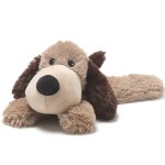 Peluche bouillotte chien junior marron Peluche bouillotte chien junior marron