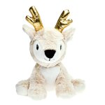 Peluche bouillotte faon rose rose