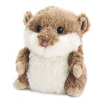 Peluche bouillotte hamster marron
