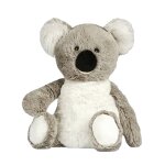 Peluche bouillotte koala gris