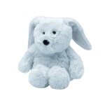 Peluche bouillotte lapin junior bleu