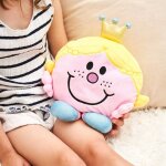 Peluche bouillotte madame princesse marron