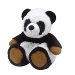 Peluche bouillotte panda beige