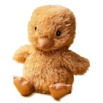 Peluche bouillotte poussin junior jaune Peluche bouillotte poussin junior jaune