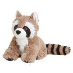 Peluche bouillotte raton laveur gris Peluche bouillotte raton laveur gris