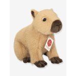 Peluche capybara 25 cm teddy hermann marron
