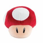 Peluche champignon mocchi mocchi nintendo 20 cm rouge