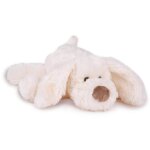Peluche chien cookie 25 cm beige