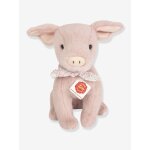 Peluche cochon audrey 23 cm teddy hermann rose