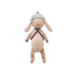 Peluche en coton beige