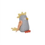 Peluche en coton gris