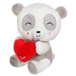 Peluche - cuty love 14 cm - panda gris Peluche - cuty love 14 cm - panda gris