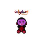 Peluche - peluche cutydoos halloween vampire draco noir, violet et rouge bordeaux 13 cm rouge