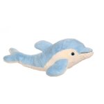 Peluche - dauphin - 50 cm bleu Peluche - dauphin - 50 cm bleu