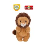 Peluche défis nature protect - lion jaune, marron - 15 cm collaboration bioviva jaune Peluche défis nature protect - lion jaune, marron - 15 cm collaboration bioviva jaune