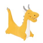 Peluche dragon mini en coton yelow