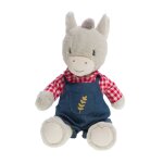 Peluche est�ban le petit �ne gris