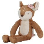 Peluche faon fairy garden 30 cm marron
