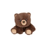 Peluche - peluche floppy choopy ours brun 22 cm beige