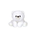 Peluche - peluche floppy choopy ours polaire blanc 22 cm blanc