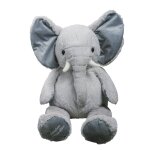 Peluche g�ante el�phant jojo - made in france gris