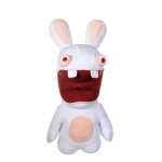 Peluche g�ante lapins cr�tins - peluche - 60 cm blanc