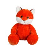 Peluche g�ante - renard - 1m10 orange
