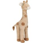 Peluche girafe safari friends (25 cm) beige, marron