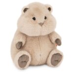 Peluche hamster 32 cm brown