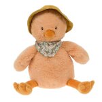 Peluche justin le poussin orange
