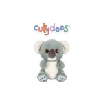 Peluche koala jojo 23 cm blanc