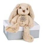 Peluche lapin beige 25 cm beige