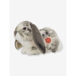 Peluche lapin b�lier couch� 30 cm teddy hermann multicolore
