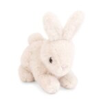 Peluche lapin blanc the softest compagnon tout doux pour enfants white